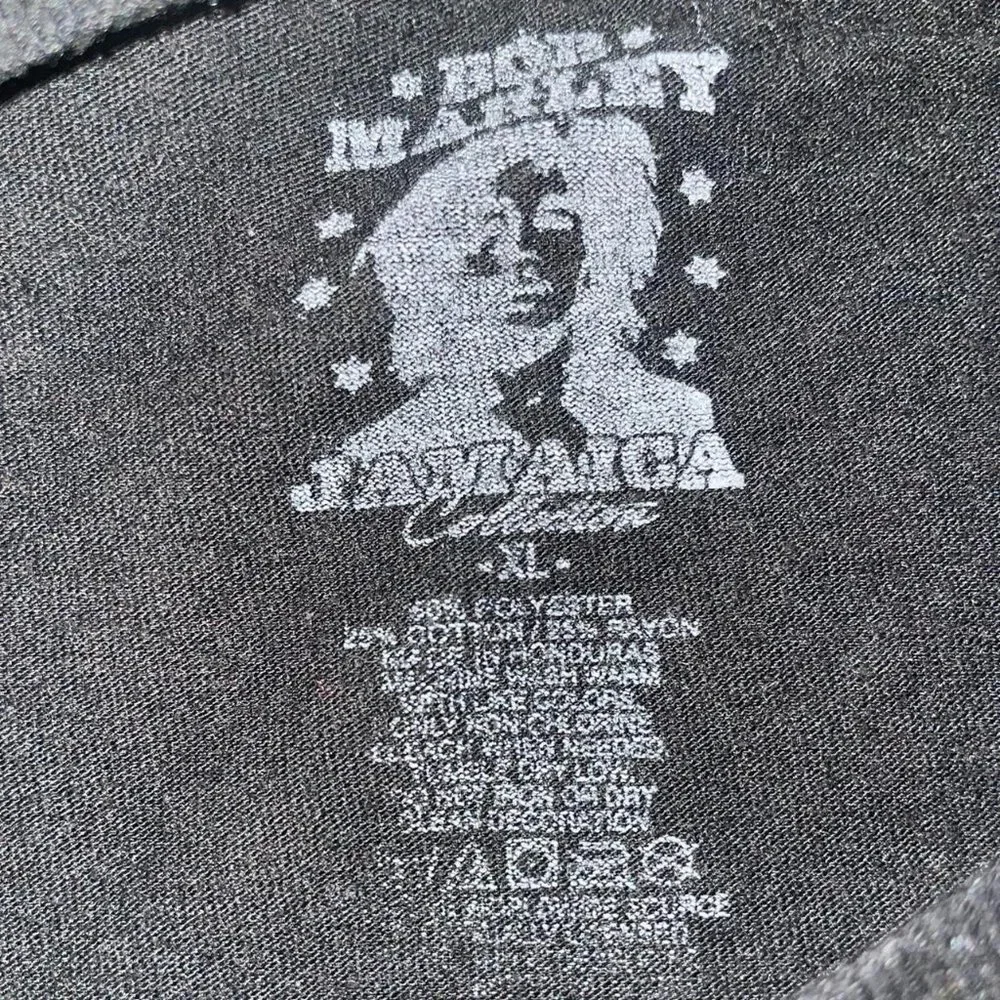 Vintage Y2K Bob Marley Rasta Graphic T-shirt XL - Picture 3 of 4